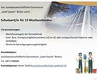 Schulwart (19 Wochenstunden)